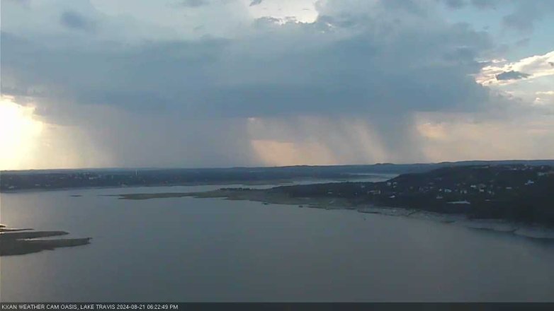 Lake Travis webcam, August 21, 2024 6:25 PM CT