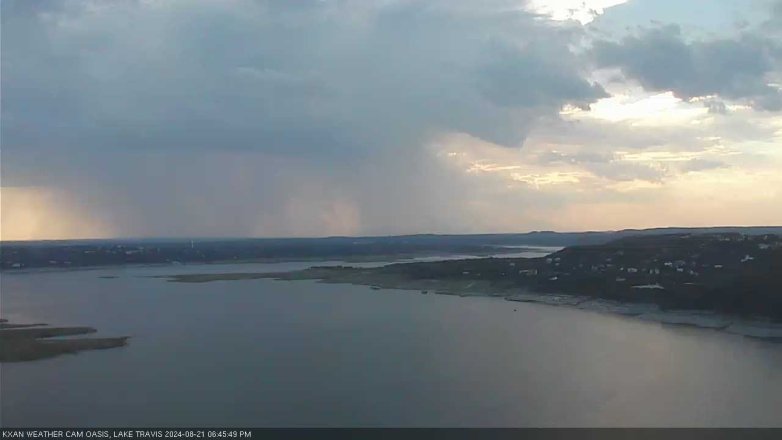 Lake Travis webcam, August 21, 2024 6:45 PM CT