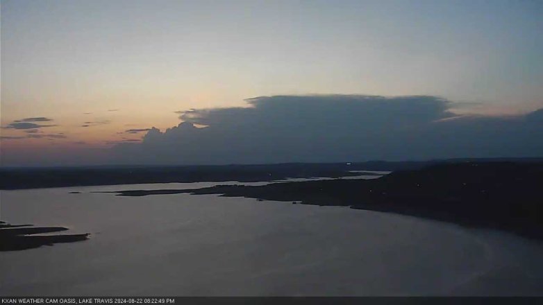 Lake Travis webcam, August 22, 2024 8:25 PM CT
