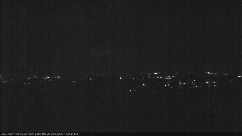 Lake Travis webcam, August 22, 2024 10:45 PM CT