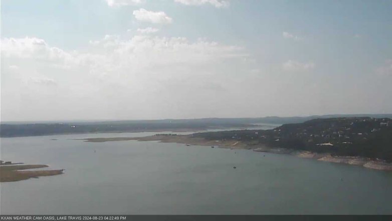 Lake Travis webcam, August 23, 2024 4:25 PM CT