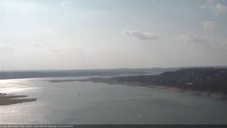 Lake Travis webcam, August 23, 2024 5:25 PM CT