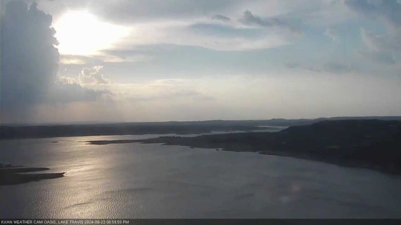 Lake Travis webcam, August 23, 2024 7:00 PM CT