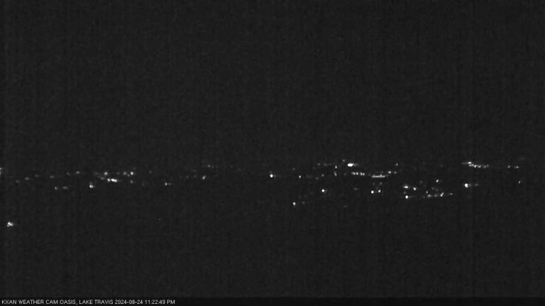 Lake Travis webcam, August 24, 2024 11:25 PM CT
