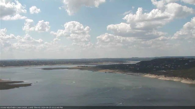 Lake Travis webcam, August 25, 2024 3:25 PM CT
