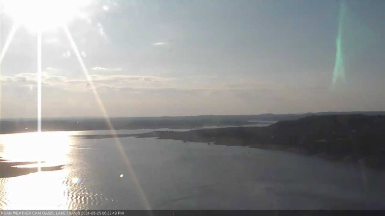 Lake Travis webcam, August 25, 2024 6:25 PM CT