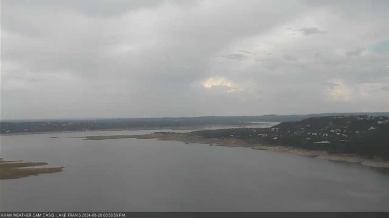 Lake Travis webcam, August 26, 2024 4:00 PM CT