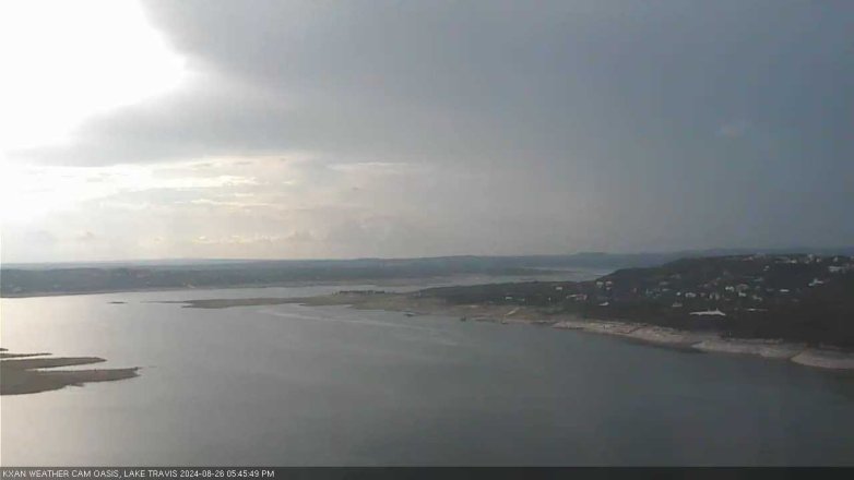 Lake Travis webcam, August 26, 2024 5:45 PM CT