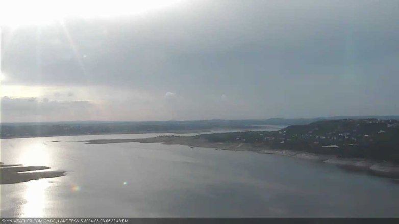 Lake Travis webcam, August 26, 2024 6:25 PM CT