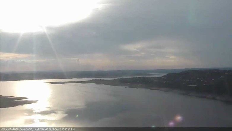 Lake Travis webcam, August 26, 2024 6:45 PM CT