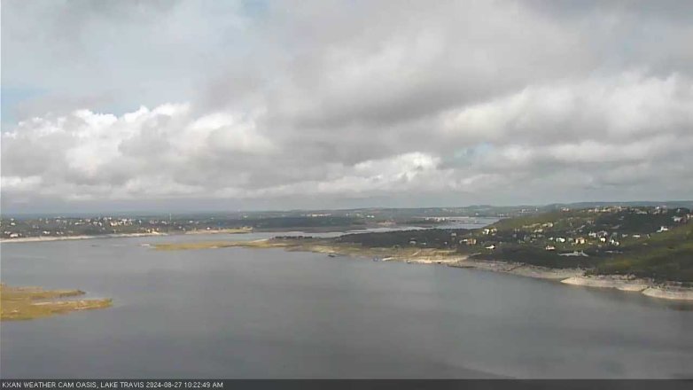 Lake Travis webcam, August 27, 2024 10:25 AM CT