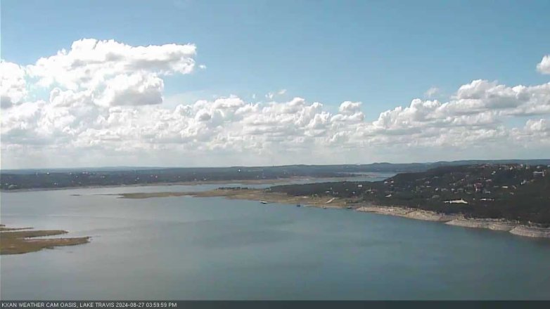 Lake Travis webcam, August 27, 2024 4:00 PM CT