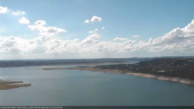 Lake Travis webcam, August 27, 2024 4:25 PM CT