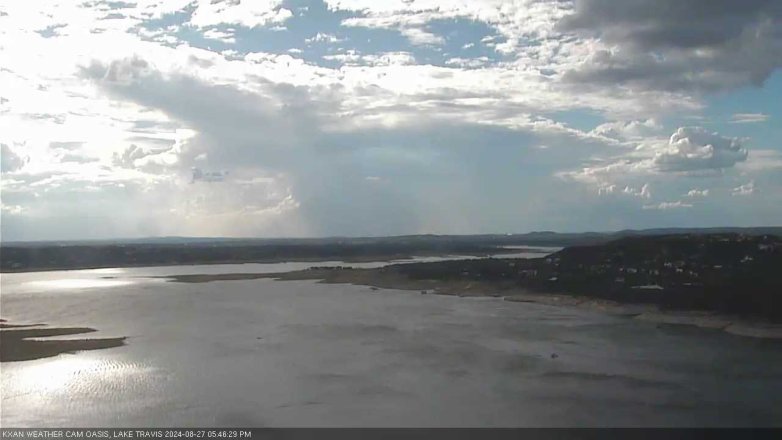 Lake Travis webcam, August 27, 2024 5:45 PM CT