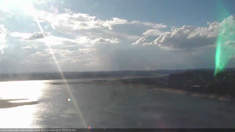 Lake Travis webcam, August 27, 2024 6:00 PM CT