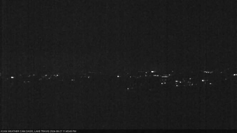 Lake Travis webcam, August 27, 2024 11:45 PM CT