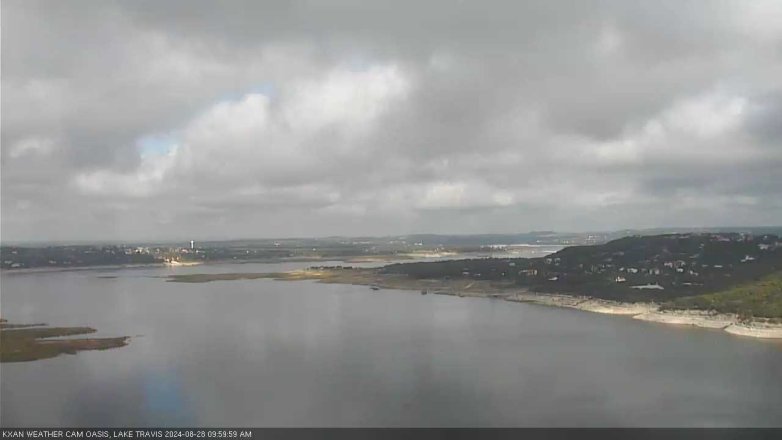 Lake Travis webcam, August 28, 2024 10:00 AM CT