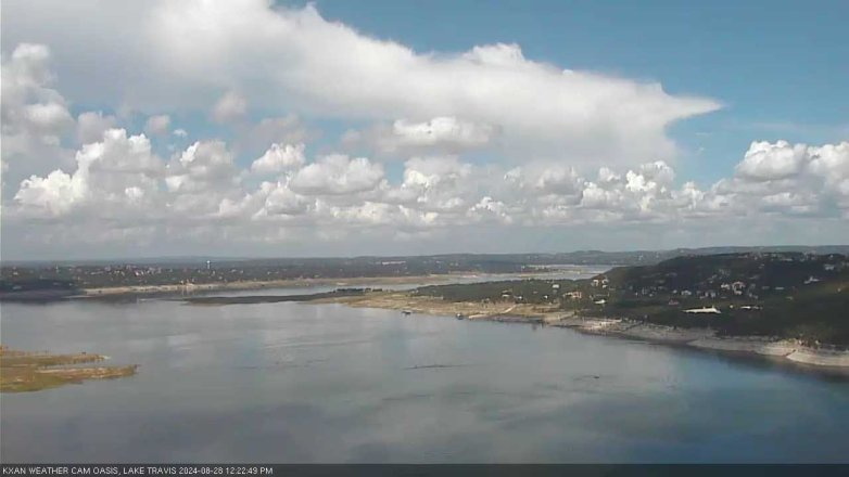 Lake Travis webcam, August 28, 2024 12:25 PM CT
