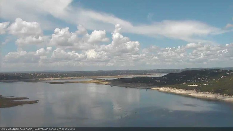 Lake Travis webcam, August 28, 2024 12:45 PM CT