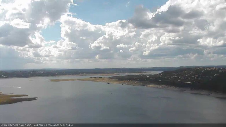 Lake Travis webcam, August 28, 2024 4:25 PM CT