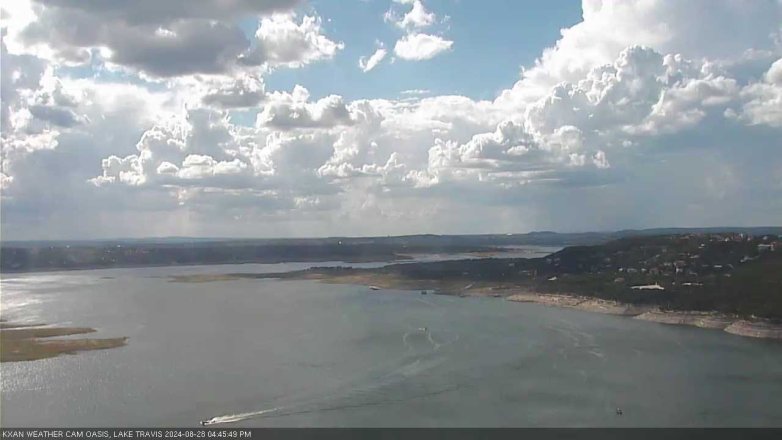 Lake Travis webcam, August 28, 2024 4:45 PM CT