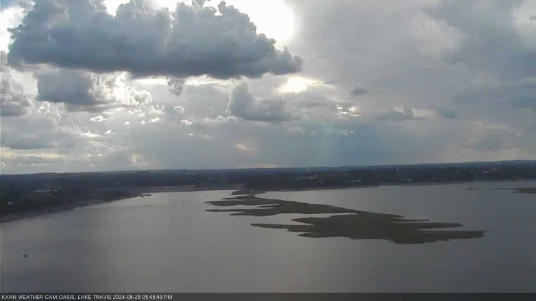 Lake Travis webcam, August 28, 2024 5:45 PM CT