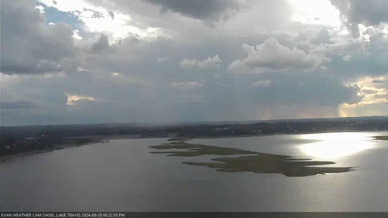 Lake Travis webcam, August 28, 2024 6:25 PM CT