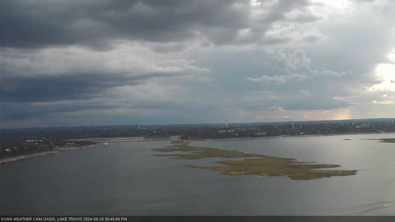 Lake Travis webcam, August 28, 2024 6:45 PM CT