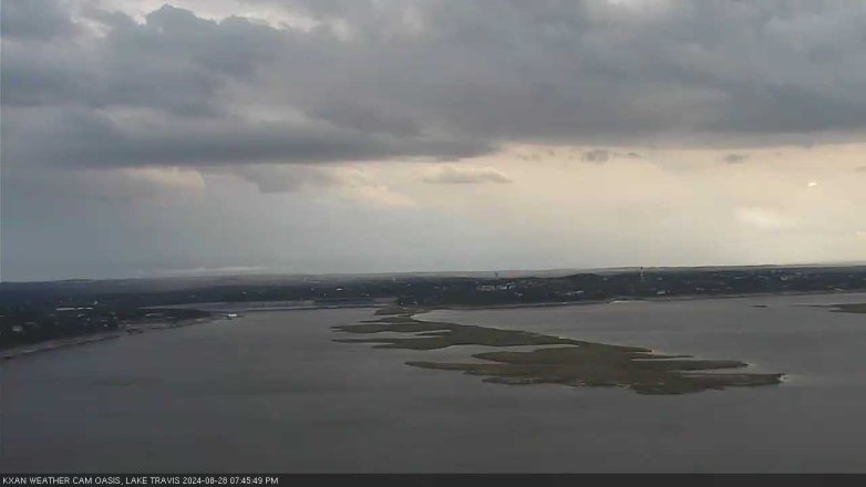 Lake Travis webcam, August 28, 2024 7:45 PM CT