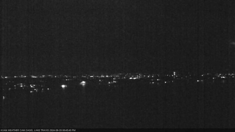 Lake Travis webcam, August 28, 2024 8:45 PM CT
