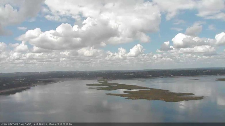 Lake Travis webcam, August 29, 2024 12:25 PM CT