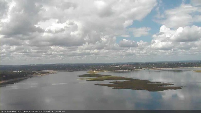 Lake Travis webcam, August 29, 2024 12:45 PM CT