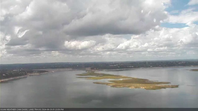 Lake Travis webcam, August 29, 2024 1:25 PM CT