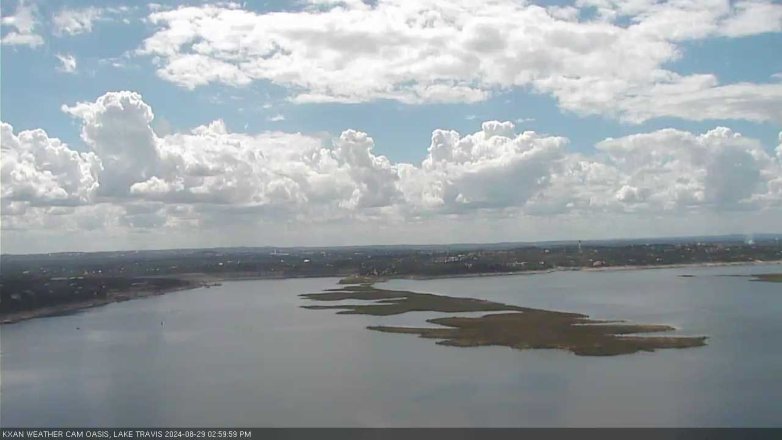 Lake Travis webcam, August 29, 2024 3:00 PM CT
