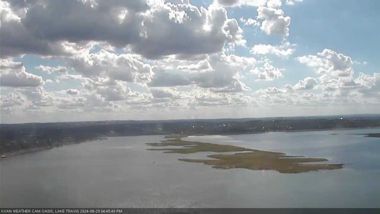 Lake Travis webcam, August 29, 2024 4:45 PM CT