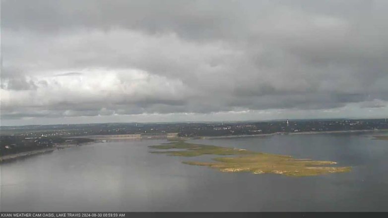 Lake Travis webcam, August 30, 2024 9:00 AM CT