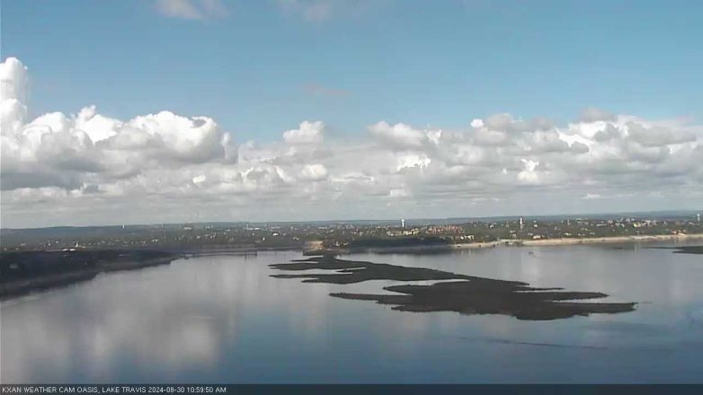 Lake Travis webcam, August 30, 2024 11:00 AM CT