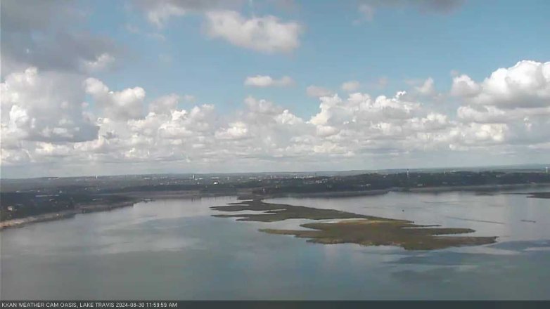 Lake Travis webcam, August 30, 2024 12:00 PM CT