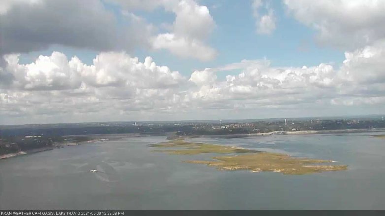 Lake Travis webcam, August 30, 2024 12:25 PM CT