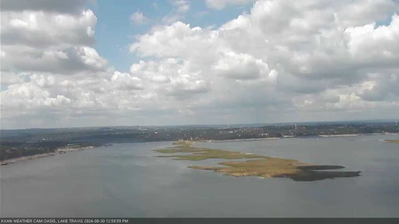 Lake Travis webcam, August 30, 2024 1:00 PM CT