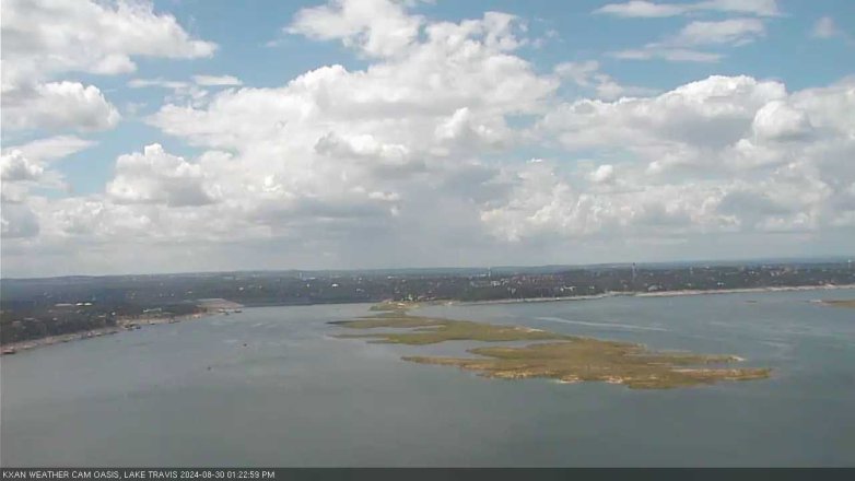 Lake Travis webcam, August 30, 2024 1:25 PM CT