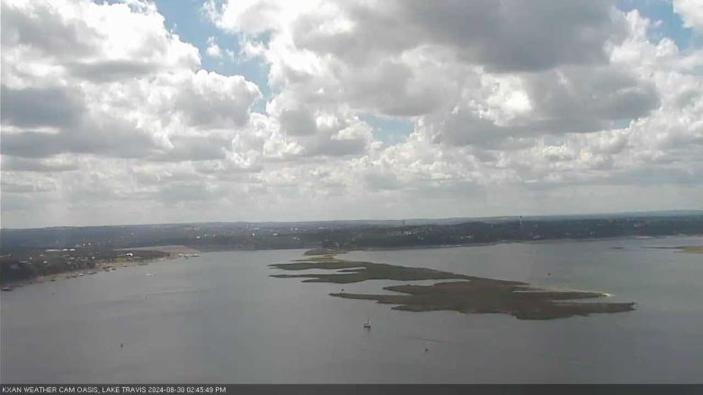 Lake Travis webcam, August 30, 2024 2:45 PM CT