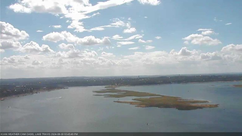 Lake Travis webcam, August 30, 2024 3:45 PM CT