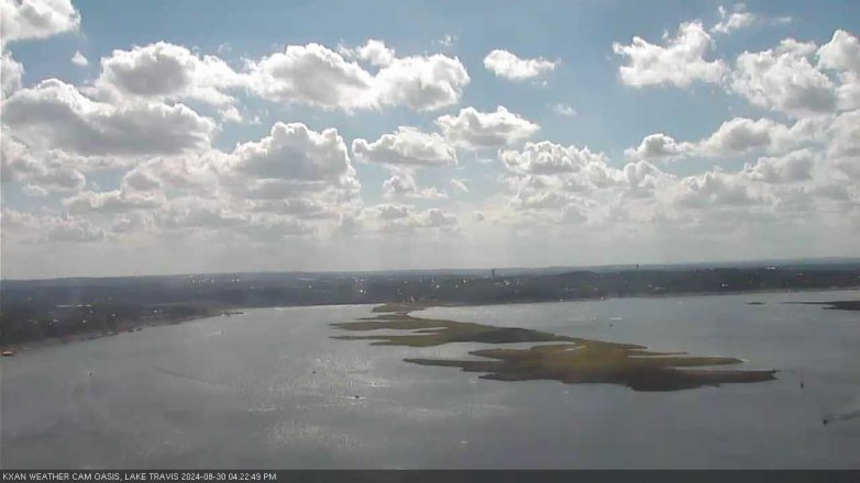 Lake Travis webcam, August 30, 2024 4:25 PM CT