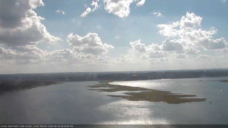 Lake Travis webcam, August 30, 2024 5:00 PM CT