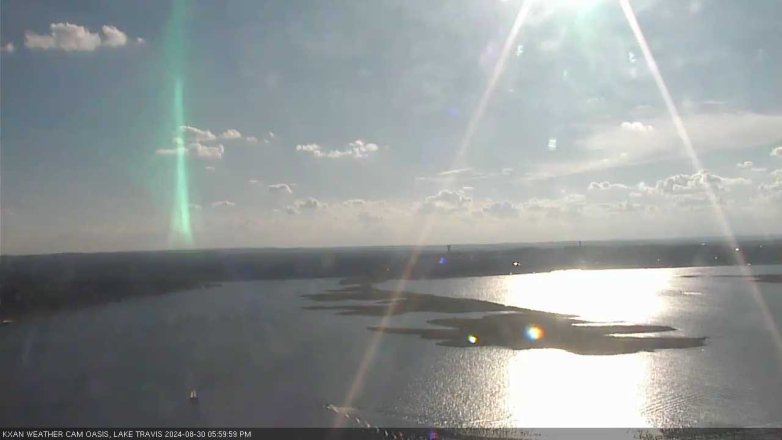 Lake Travis webcam, August 30, 2024 6:00 PM CT