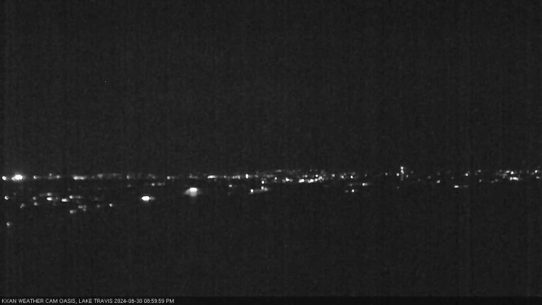 Lake Travis webcam, August 30, 2024 9:00 PM CT