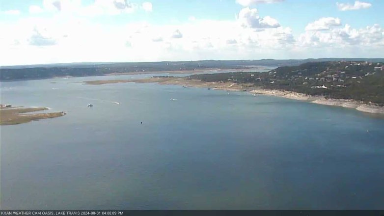Lake Travis webcam, August 31, 2024 4:00 PM CT