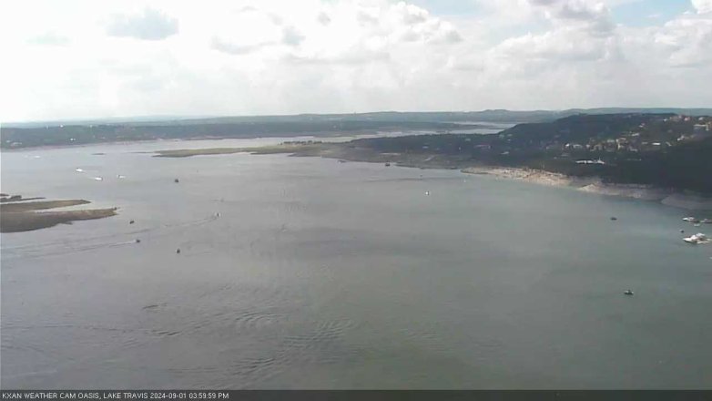 Lake Travis webcam, September 1, 2024 4:00 PM CT