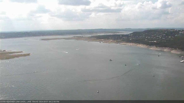 Lake Travis webcam, September 1, 2024 4:25 PM CT